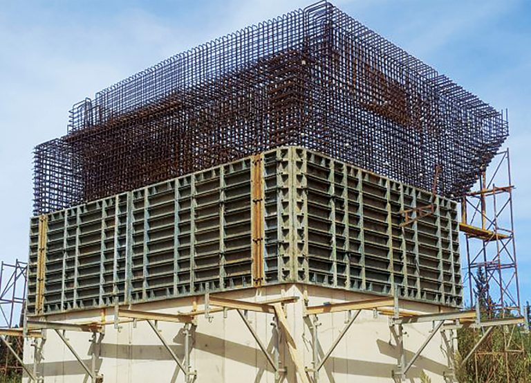 Крупнощитова опалубка